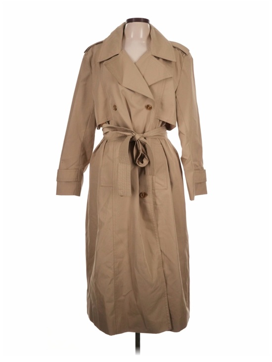 Banana Republic Jackets & Blazers - Banana Republic Classic Cotton Trench Coat Tan Beige Size Large